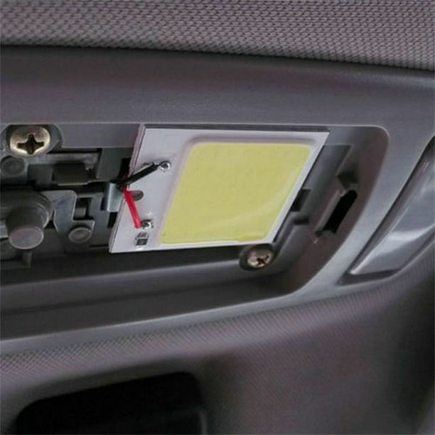 5pcs Car COB LED Panel Interior Lights T10 Festoon DC 12V Auto Replacement Bulbs 